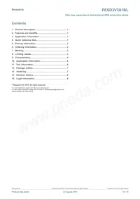 PESD3V3X1BL Datasheet Page 10