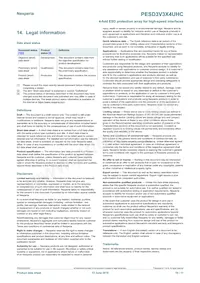 PESD3V3X4UHCYL Datasheet Page 10