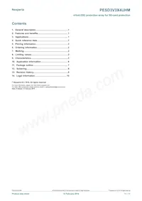 PESD3V3X4UHMYL Datasheet Page 11