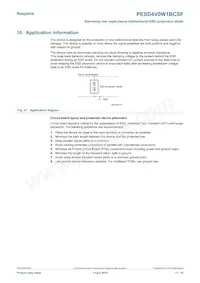 PESD4V0W1BCSFYL Datasheet Page 11