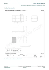 PESD4V0W1BCSFYL Datasheet Page 12