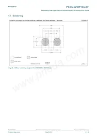 PESD4V0W1BCSFYL Datasheet Page 13