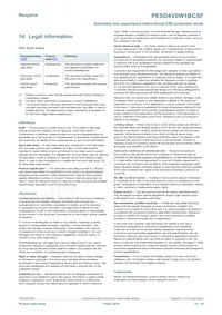 PESD4V0W1BCSFYL Datenblatt Seite 15