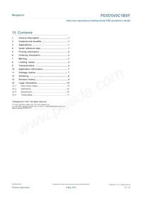 PESD5V0C1BSFYL Datasheet Pagina 12