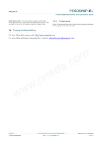 PESD5V0F1BL/SGYL Datasheet Page 11