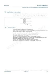 PESD5V0F1BSF Datasheet Page 7