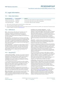 PESD5V0F5UF Datasheet Page 12