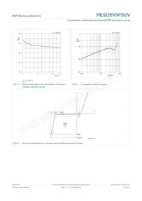 PESD5V0F5UV Datasheet Page 6