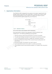 PESD5V0L1BSF Datasheet Page 7