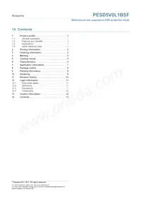 PESD5V0L1BSF Datasheet Page 13