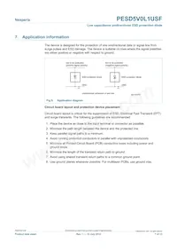PESD5V0L1USF-H250 Datasheet Page 7