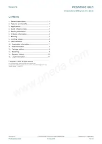 PESD5V0S1ULD Datasheet Page 12