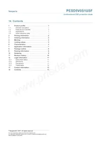 PESD5V0S1USF Datasheet Page 13