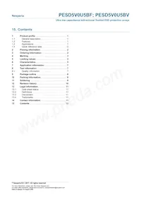 PESD5V0U5BF Datasheet Page 12