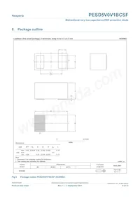 PESD5V0V1BCSF數據表 頁面 8