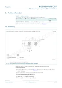 PESD5V0V1BCSF Datasheet Page 9