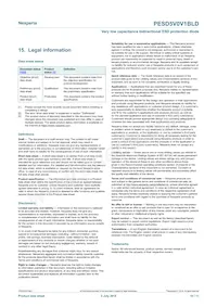 PESD5V0V1BLD Datasheet Pagina 10