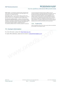 PESD5V0V1USF Datasheet Page 12