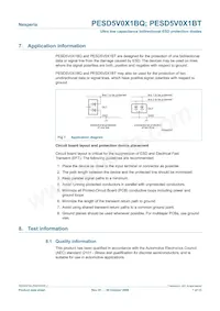 PESD5V0X1BT Datasheet Page 7
