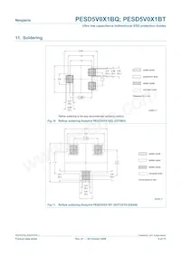 PESD5V0X1BT數據表 頁面 9