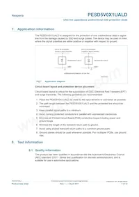 PESD5V0X1UALD Datasheet Page 7