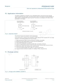 PESD6V5C1USFYL Datasheet Page 7