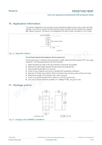 PESD7V0C1BSFYL Datasheet Pagina 7