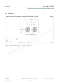 PESD7V0C1BSFYL Datasheet Page 8