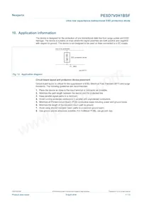 PESD7V0H1BSFYL Datasheet Page 7