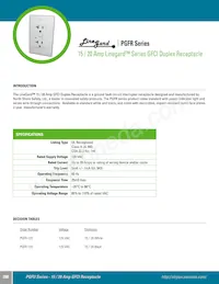 PGFR-120 Datasheet Cover