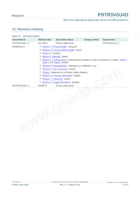 PRTR5V0U4D Datasheet Page 7