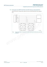 PRTR5V0U4Y Datasheet Page 7