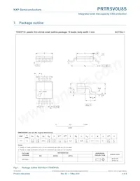 PRTR5V0U8S Datasheet Page 4