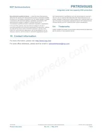 PRTR5V0U8S Datasheet Page 7