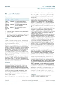 PTVS20VU1UPAZ Datasheet Pagina 13