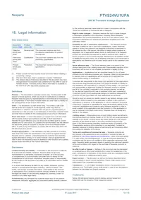 PTVS24VU1UPAZ Datasheet Page 12