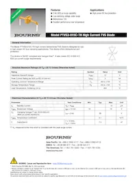 PTVS3-015C-TH Datasheet Cover