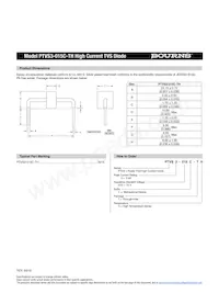 PTVS3-015C-TH Datasheet Page 3