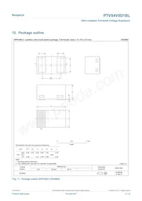 PTVS4V5D1BLYL Datasheet Pagina 8