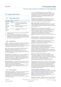 PTVS5V0Z1USKNYL Datasheet Pagina 11