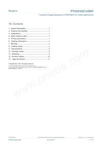 PTVS5V0Z1USKPYL Datasheet Pagina 13