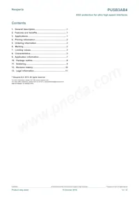 PUSB3AB4Z Datasheet Page 12