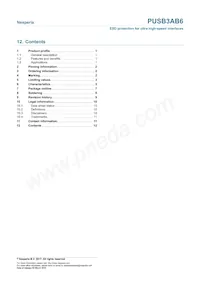 PUSB3AB6Z Datasheet Page 12