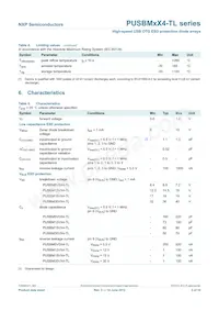 PUSBM5V5X4-TL Datasheet Pagina 4