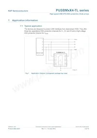 PUSBM5V5X4-TL Datasheet Page 5