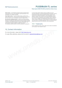 PUSBM5V5X4-TL Datasheet Page 10