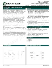 RCLAMP2654P.TCT Datasheet Copertura