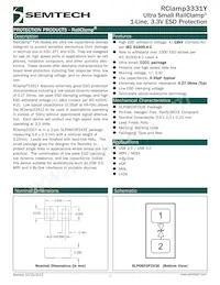 RCLAMP3331Y.TFT Datasheet Cover