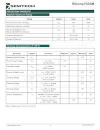 RCLAMP7535M.TLT Datasheet Page 2