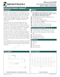 RCLAMP7538P.TNT Datasheet Copertura